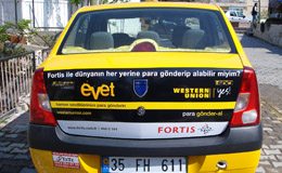 Antalya Taksi reklamları
