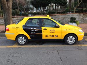 Antalya Taksi reklamları